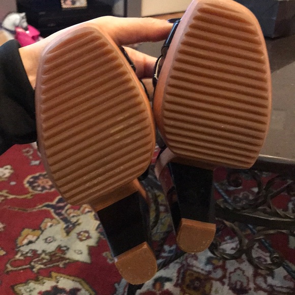 Aldo patent black leather sandals - Picture 4 of 4